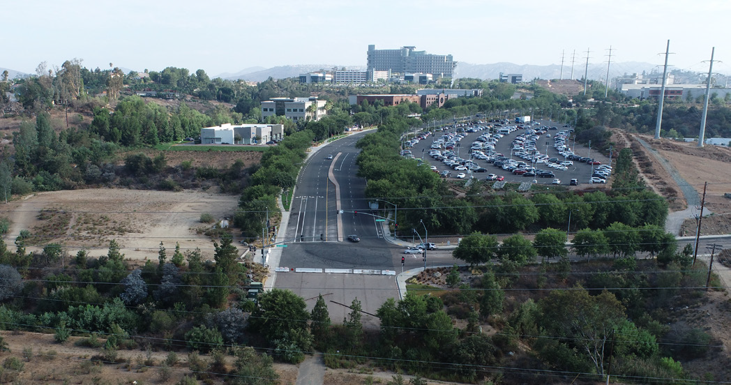 Citracado Parkway Extension Project - Aerial View