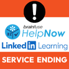 brainfuse HelpNow Linkedin Learning Service Ending