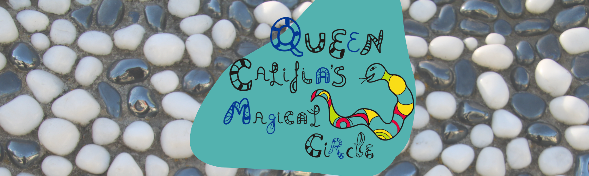 Queen Califia Mosaic and Logo