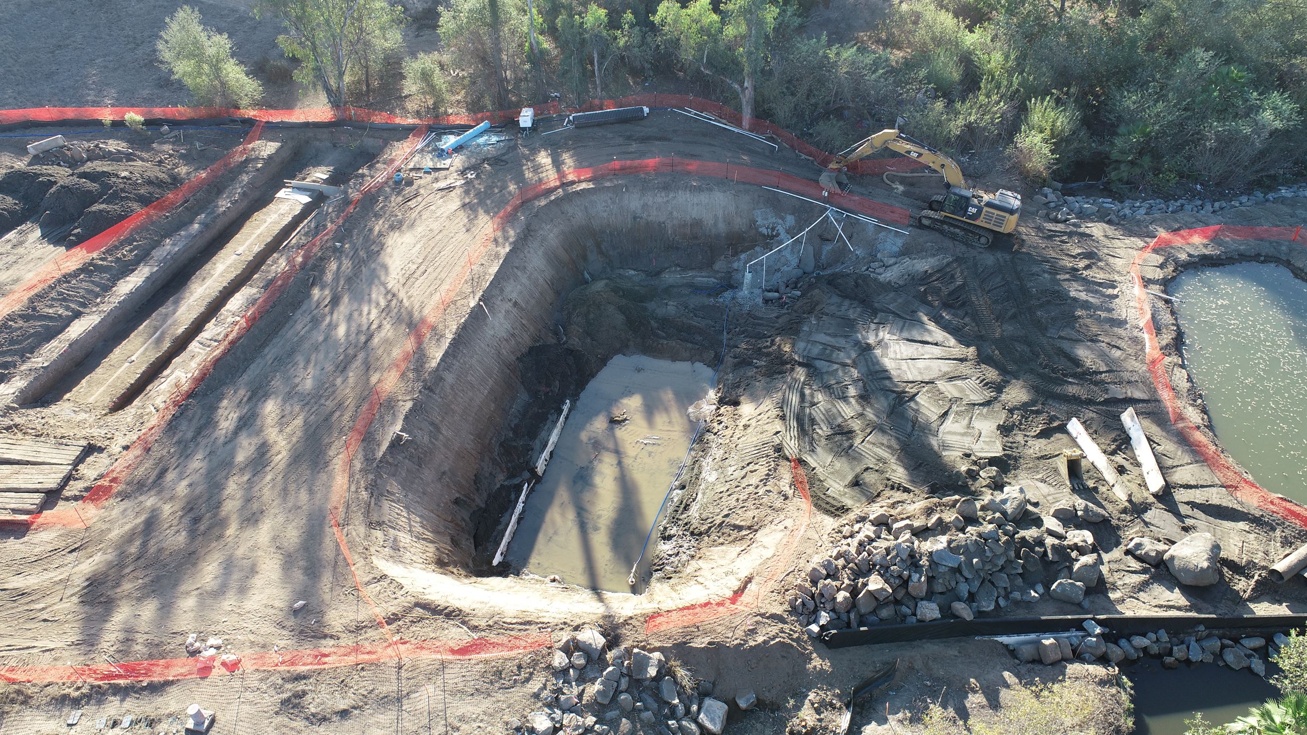 Work on the Existing Citracado Parkway